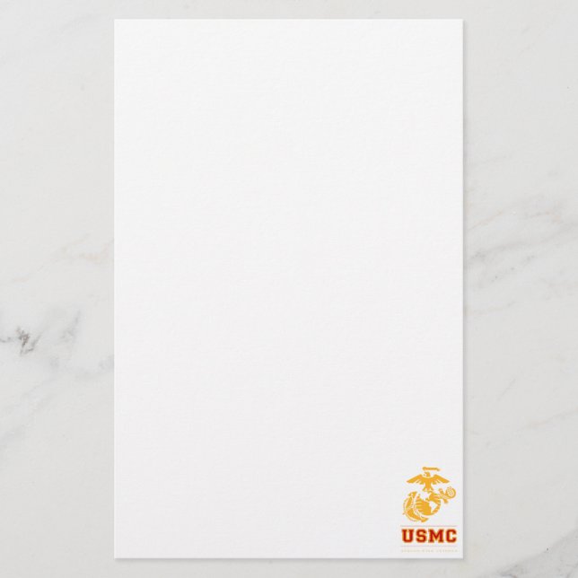 Veteran USMC Afghanistan Briefpapier (Vorderseite)