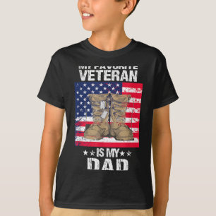 Veteran Vater Lieblingsveteran ist Daddy Stolz T-Shirt