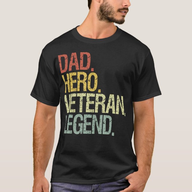 Veteran Vater T-Shirt (Vorderseite)