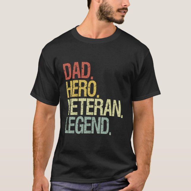 Veteran Vater T-Shirt (Vorderseite)