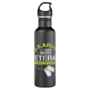 Veteran Vet Geschenke der US Army Proud Army 75 Edelstahlflasche