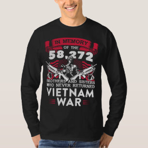 Veteran Vietnamkrieg im Gedächtnis, der nie zurück T-Shirt