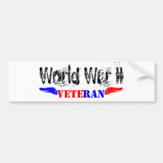 Veteran WW2 Autoaufkleber