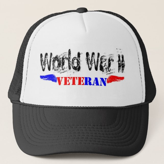 Veteran WW2 Truckerkappe (Vorderseite)