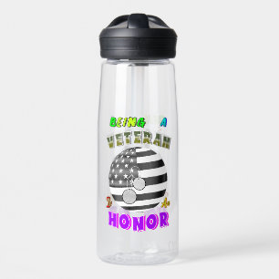 Veteran zu sein ist eine Ehre Trinkflasche