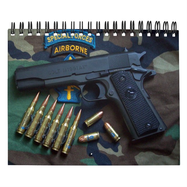 Veterane der Kraft-grünen Barett-SF SFG Kalender (Titelbild)