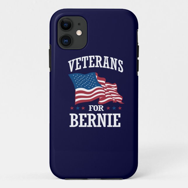 VETERANE FÜR BERNIE-SANDPAPIERSCHLEIFMASCHINEN Case-Mate iPhone HÜLLE (Rückseite)