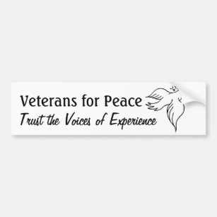 Veterane für Frieden Autoaufkleber
