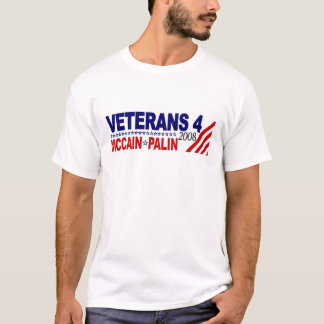 Veterane für McCain Palin 2008 T-Shirt