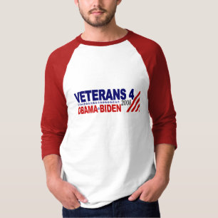 Veterane für Obama Biden T-Shirt