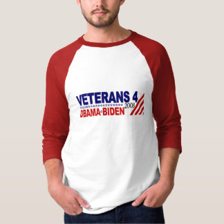Veterane für Obama Biden T-Shirt