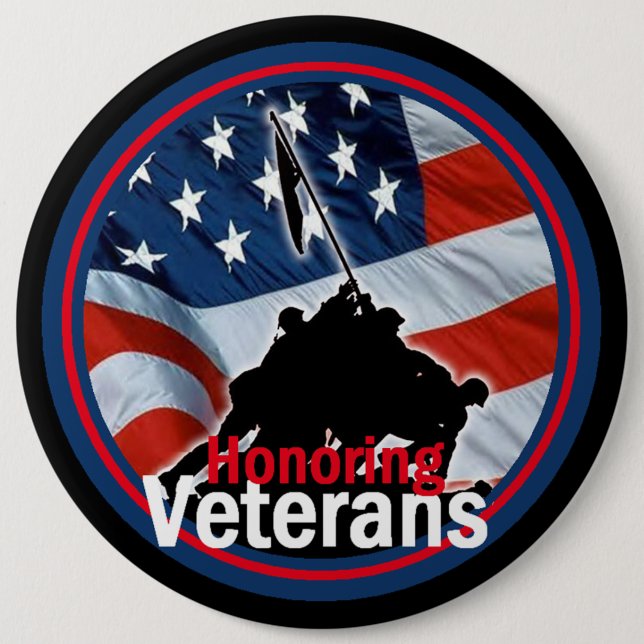 Veteranen Button (Vorderseite)