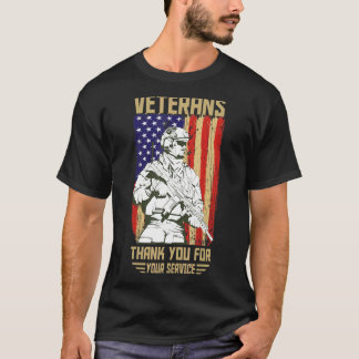 Veteranen Day Vielen Dank für Ihren Service T-Shirt