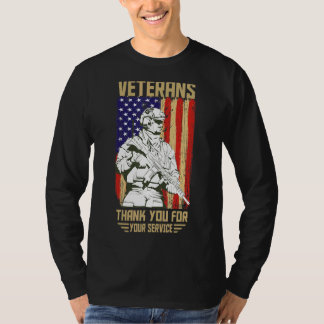 Veteranen Day Vielen Dank für Ihren Service T-Shirt
