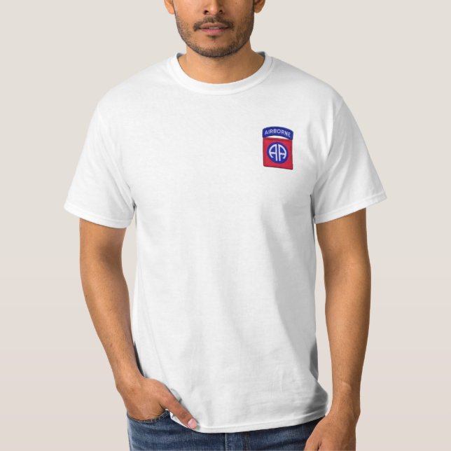 Veteranen der 82. Im Flugzeug Division  T-Shirt (Vorderseite)