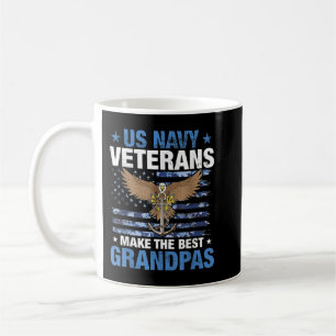 Veteranen der US-Marine machen das beste Grandpas- Kaffeetasse