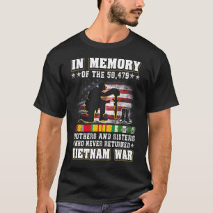 Veteranen des Vietnamkriegs Gedenktag im Gedächtni T-Shirt
