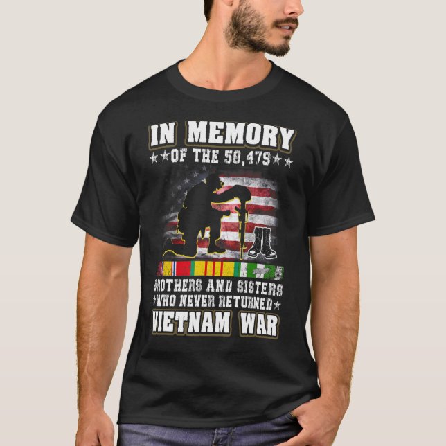 Veteranen des Vietnamkriegs Gedenktag im Gedächtni T-Shirt (Vorderseite)