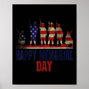 Veteranen Frohen Gedenktag Fahne  Poster