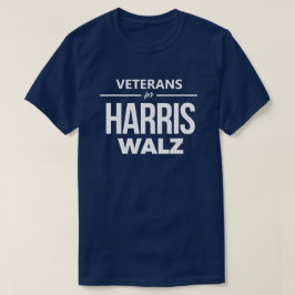 Veteranen für Harris Walz T-Shirt
