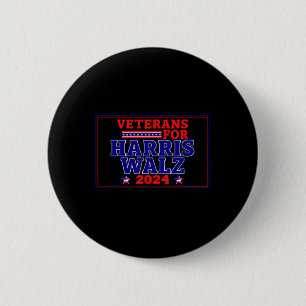 Veteranen für Harris Wheimer 2024 Vote Harris Walt Button