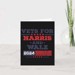Veteranen für Kamala Harris Tim Wheimer 2024 Veter Karte