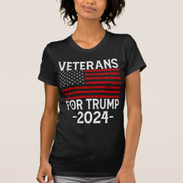 Veteranen für Trump 2024 Pro Trump T-Shirt