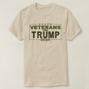 Veteranen für Trump 2024 T-Shirt