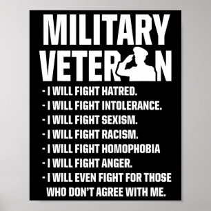 Veteranen gegen Trump 2020 kämpfen US-Wahlen Poster