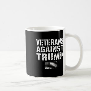 Veteranen gegen Trump Anti-Rassismus USA Militär V Kaffeetasse