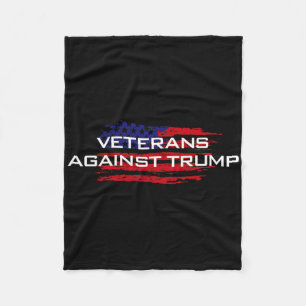 Veteranen gegen Trump - Anti-Trump Fleecedecke