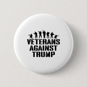 Veteranen gegen Trump Anti-Trump Veteranen gegen Button