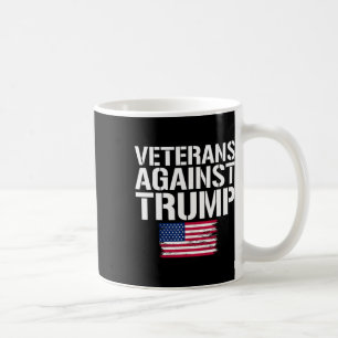 Veteranen gegen Trump Anti-trump Veteranen gegen Kaffeetasse