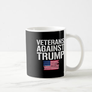 Veteranen gegen Trump Anti-trump Veteranen gegen Kaffeetasse