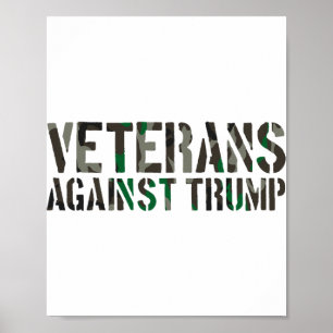 Veteranen gegen Trump Anti-trump Veteranen Gegen Poster