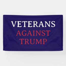 VETERANEN GEGEN TRUMP BANNER