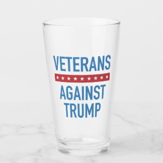 Veteranen gegen Trump Glas