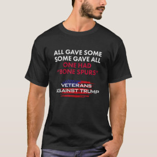 Veteranen gegen Trump-Hemd Entwurf Dodger Bone Spu T-Shirt