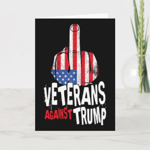 Veteranen gegen Trump Militärveteranen Anti Trump Karte