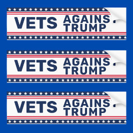 Veteranen gegen Trump-Politik Autoaufkleber