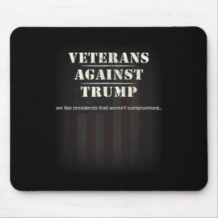 Veteranen gegen Trump - Protest Mousepad