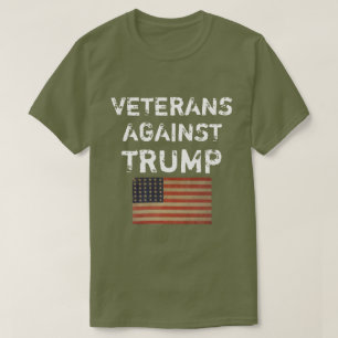 Veteranen gegen Trump-T - Shirt