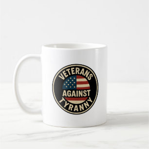 Veteranen gegen Tyrannei – USA Patriotisches Abzei Kaffeetasse