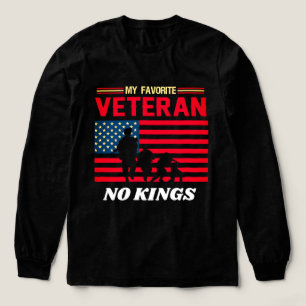 Veteranen Keine Könige - Patriotischer Veteranenta Tri-Blend Shirt
