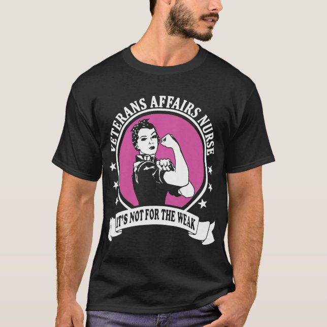 Veteranen schüren sich nicht für die schwachen Vet T-Shirt (Vorderseite)