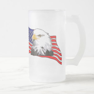 Veteranen-Tag-Glas-Tasse Mattglas Bierglas