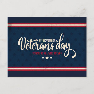 Veteranen-Tag-Postkarte Postkarte