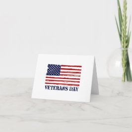 Veteranen-Tag und Morgencode Dankeskarte