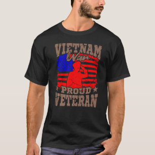 Veteranen Tag Vietnam Krieg Proud Veteran T-Shirt