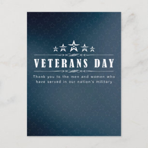 Veteranen-Tagespostkarte Postkarte